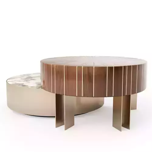 Riva Luxury Round Table 3D model