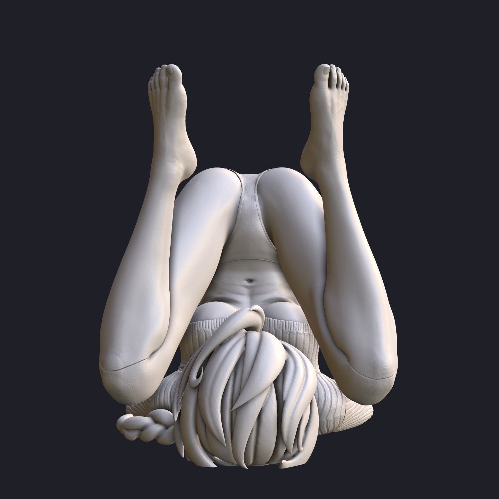 Elsa phone holder 4 3D print model_4