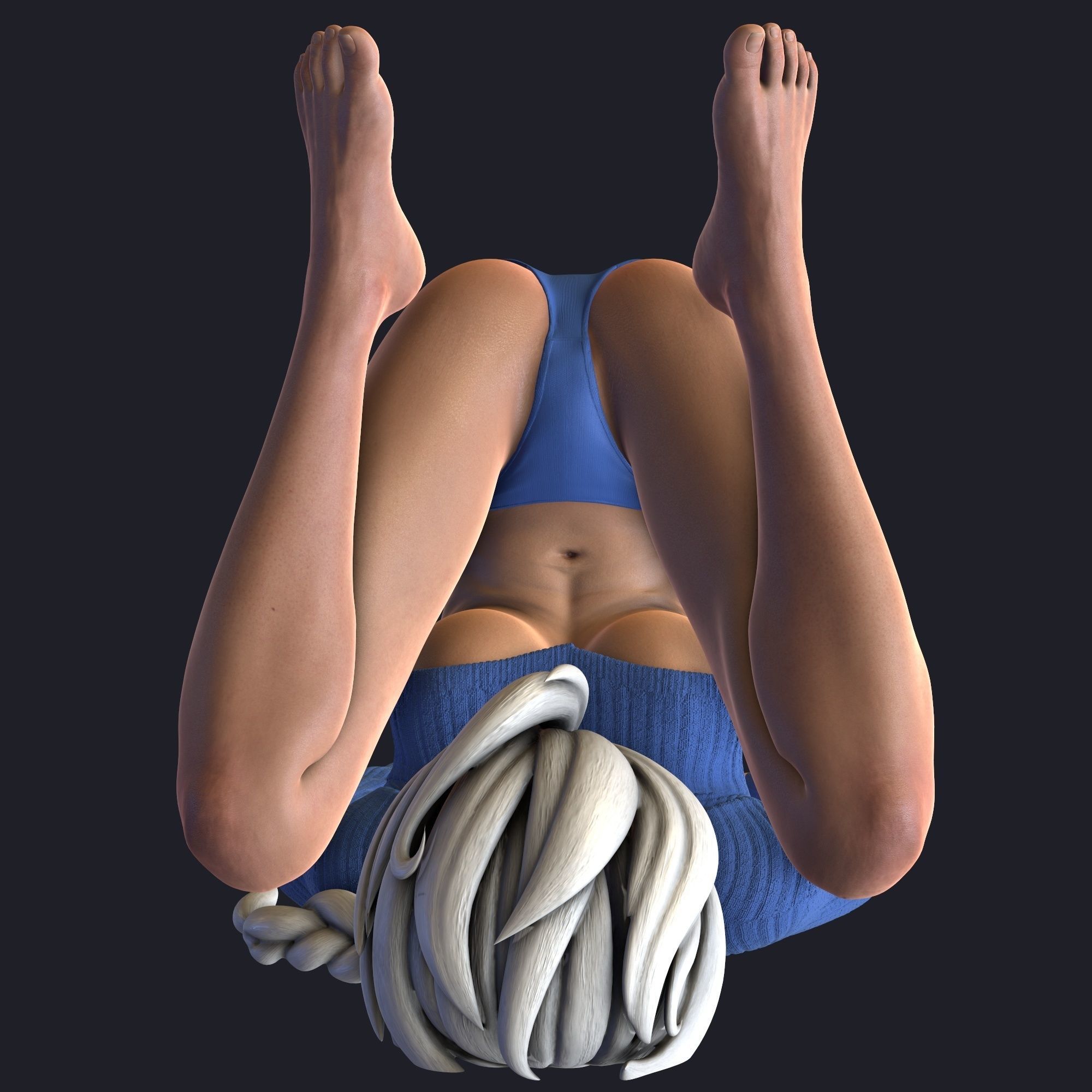 Elsa phone holder 4 3D print model_9