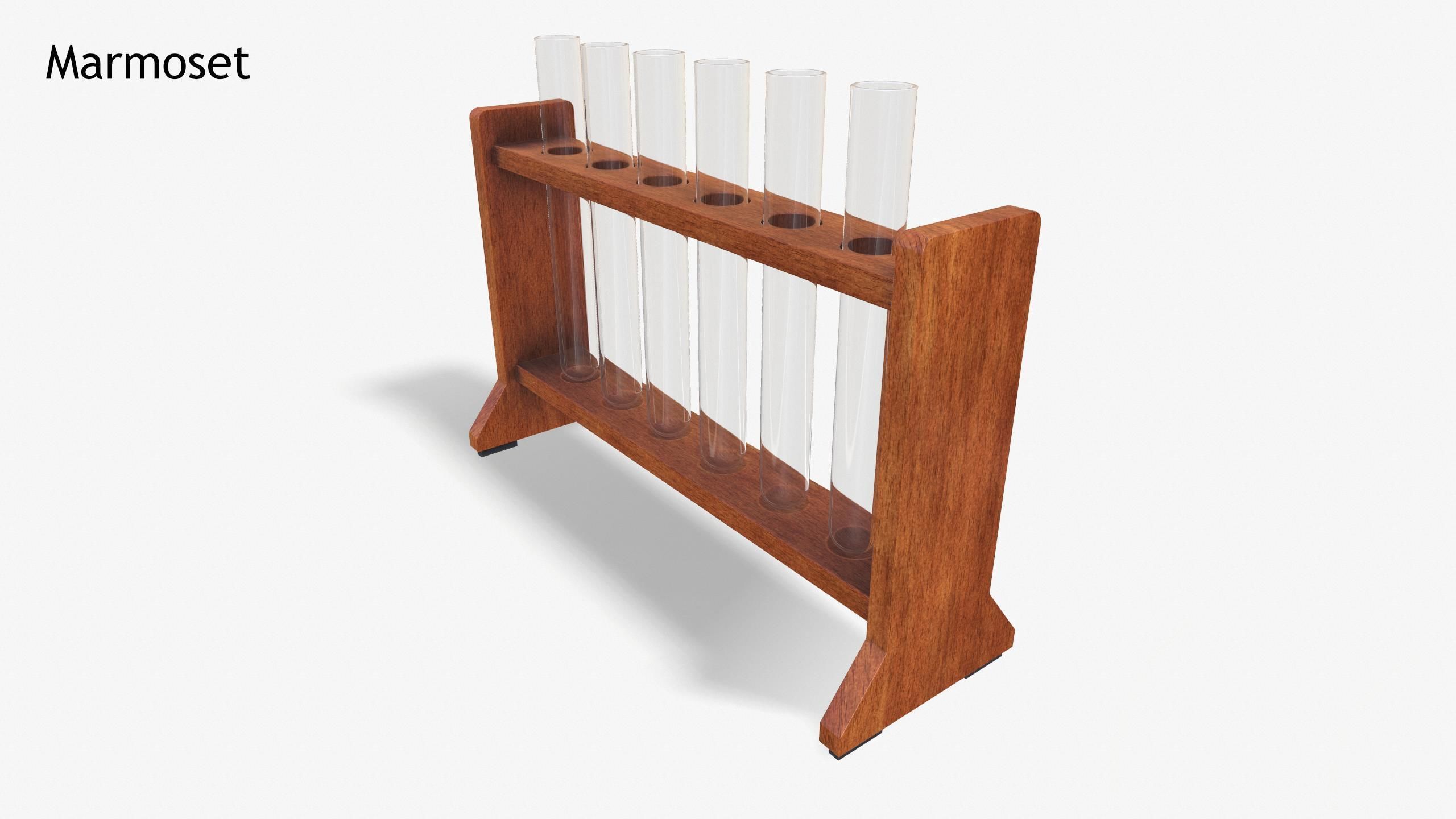 Test Tube Rack 3D model | CGTrader