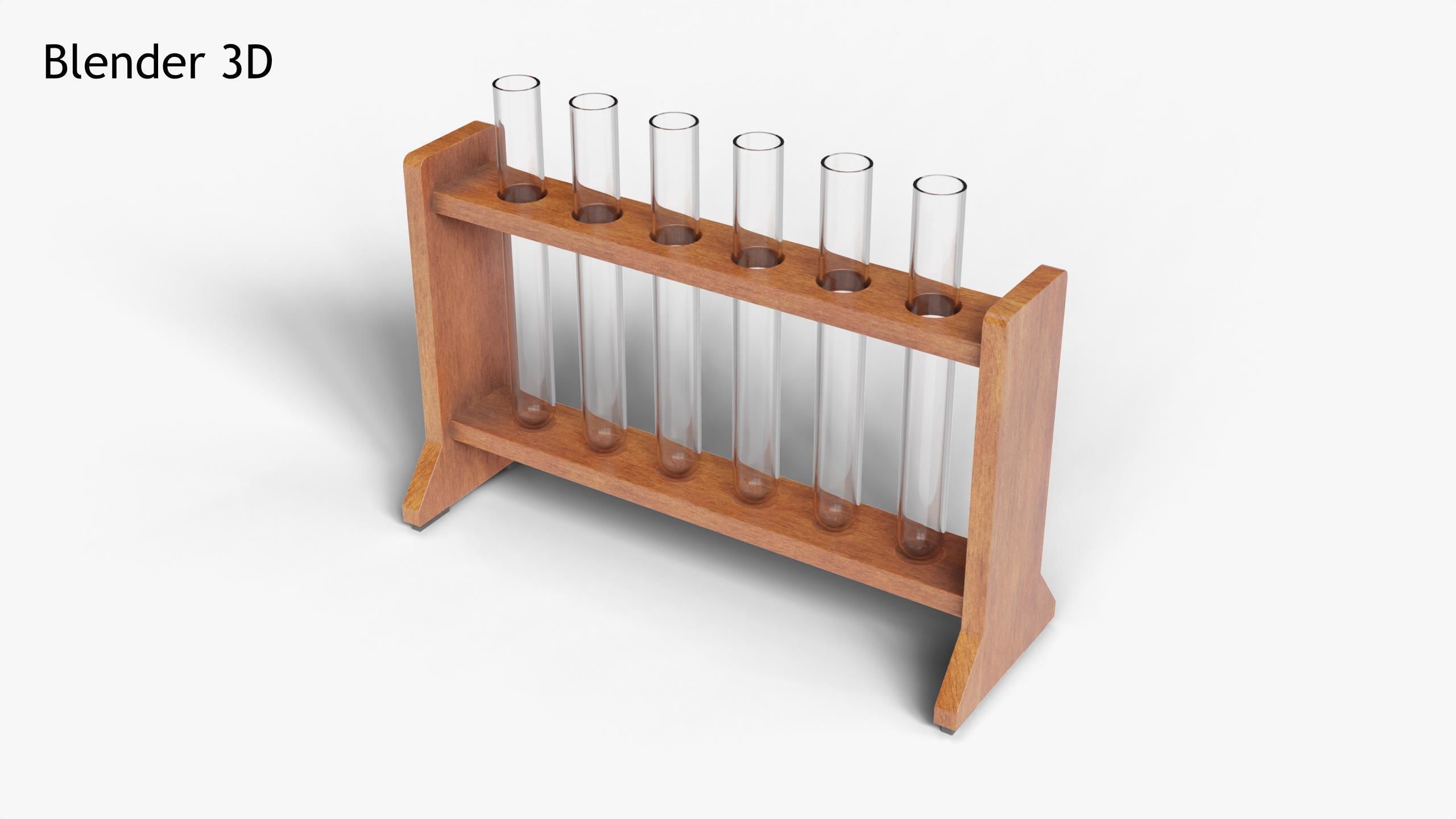 Test Tube Rack 3D model | CGTrader