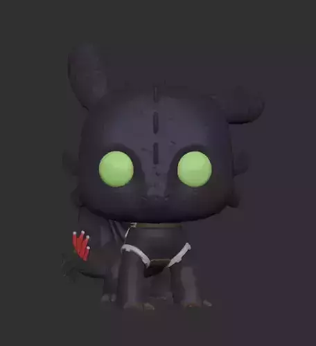 Chimuelo - Como entrenar a tu dragon 3D print model