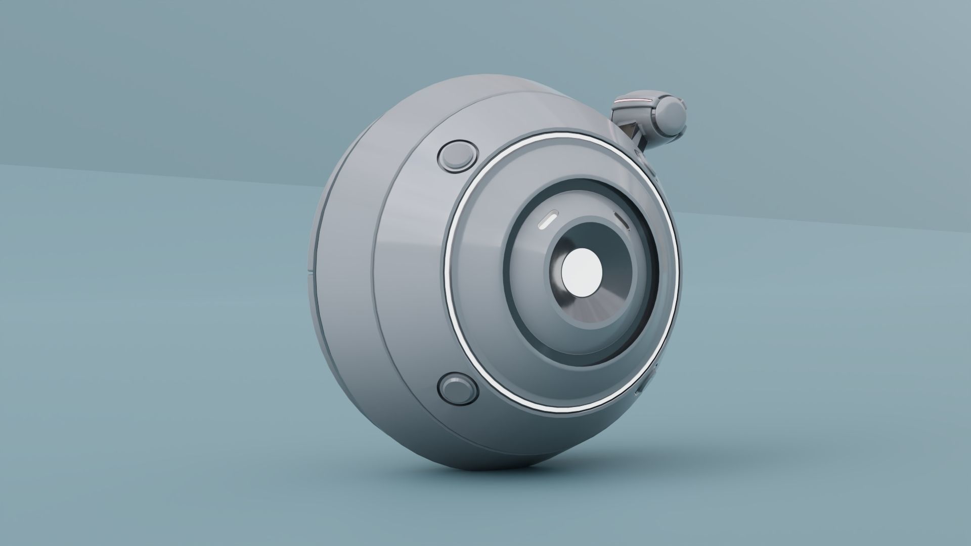 Zephyrael-Explorer Sci-Fi drone Low-poly 3D model_4