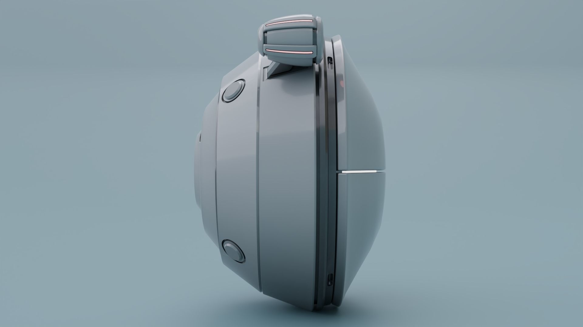 Zephyrael-Explorer Sci-Fi drone Low-poly 3D model_6