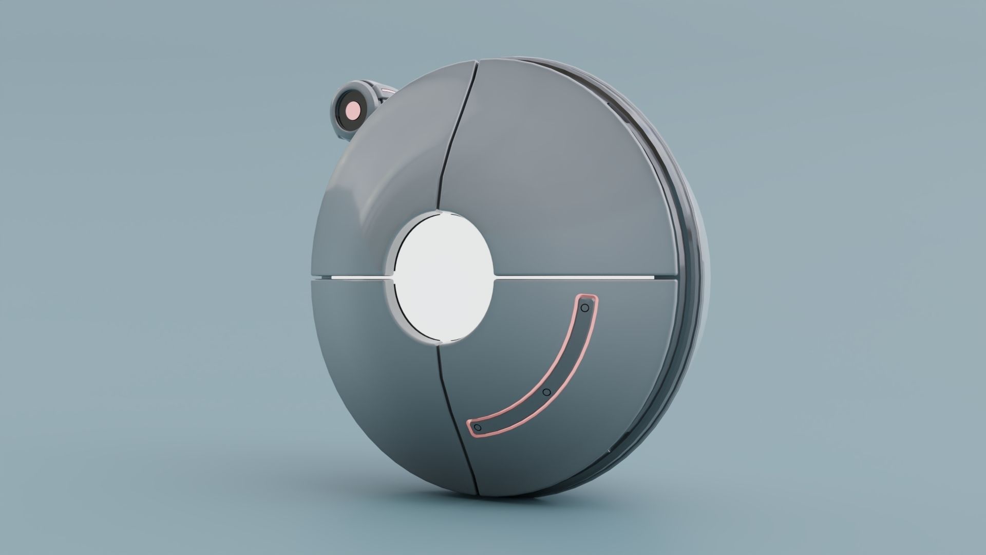 Zephyrael-Explorer Sci-Fi drone Low-poly 3D model_5