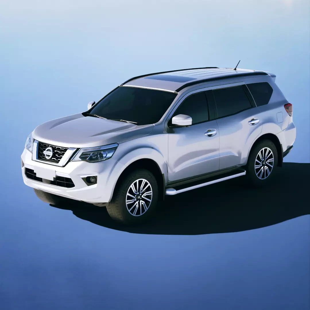 Nissan Terra 2020 Low-poly 3D model_0