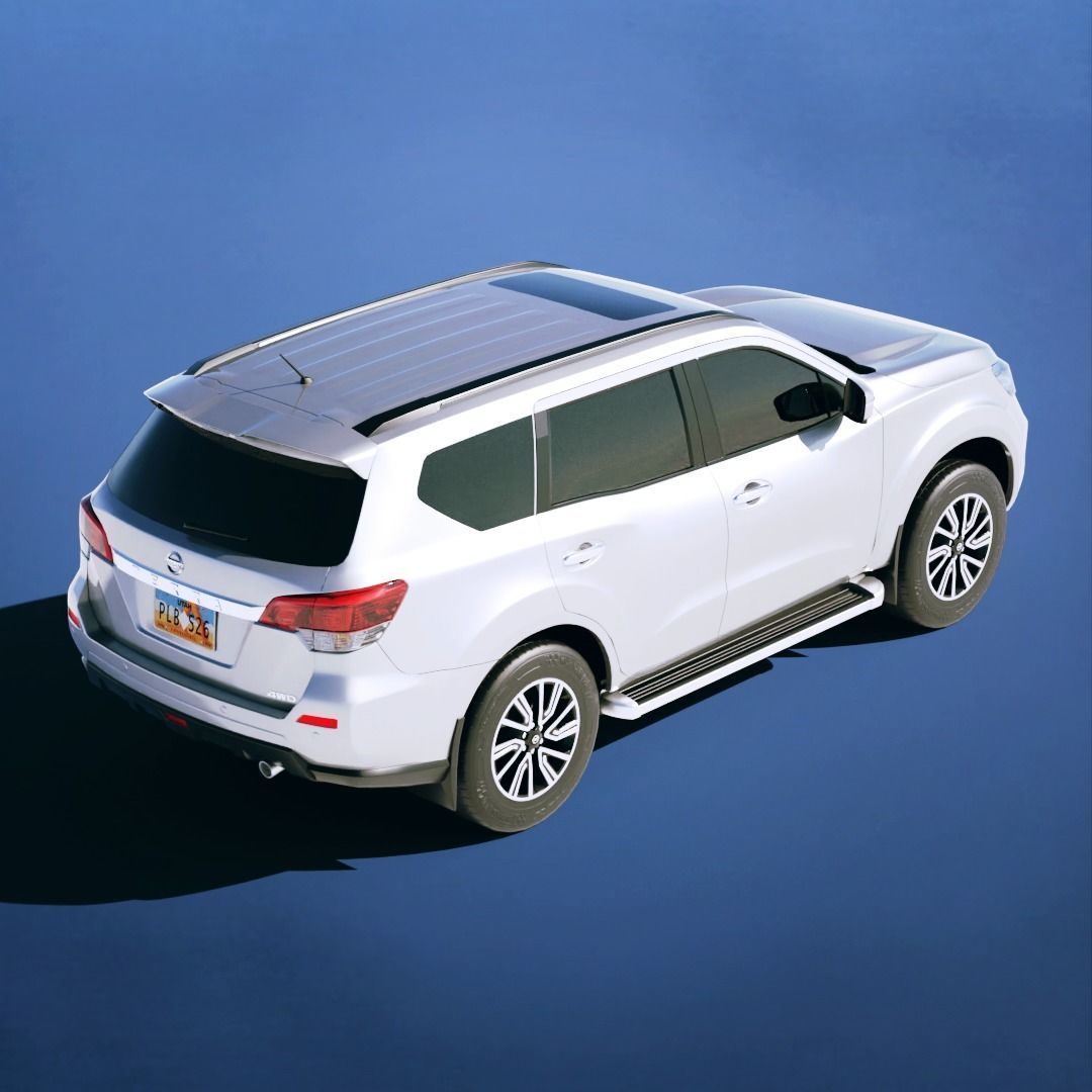 Nissan Terra 2020 Low-poly 3D model_2