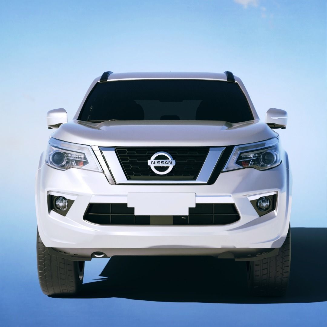 Nissan Terra 2020 Low-poly 3D model_4