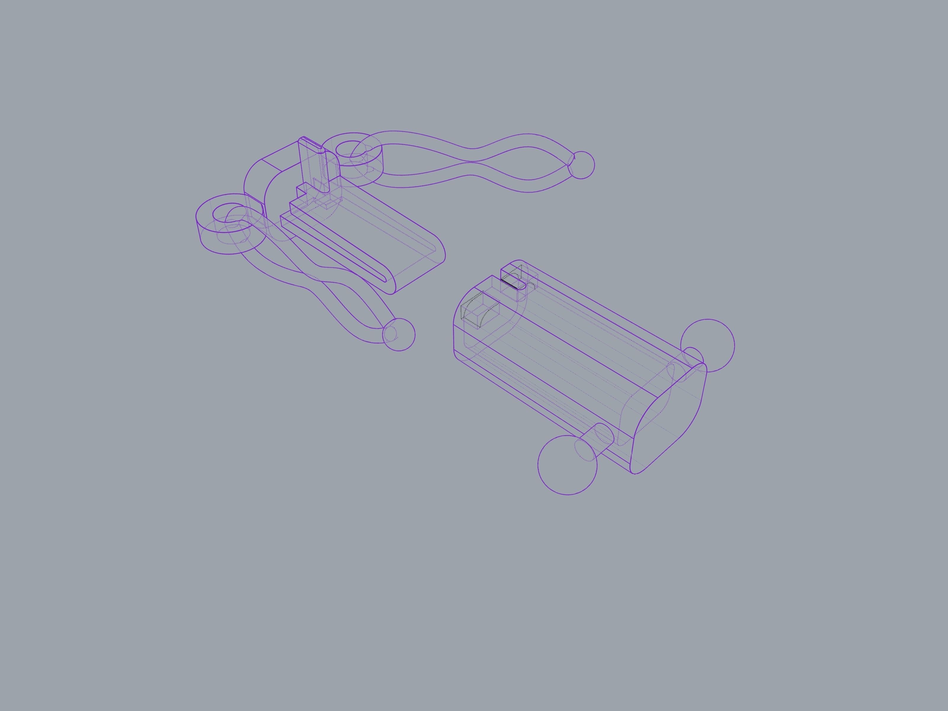 Open Box Clasp Precision 3D Model for Jewelry and Watchmaking 3D print model_7