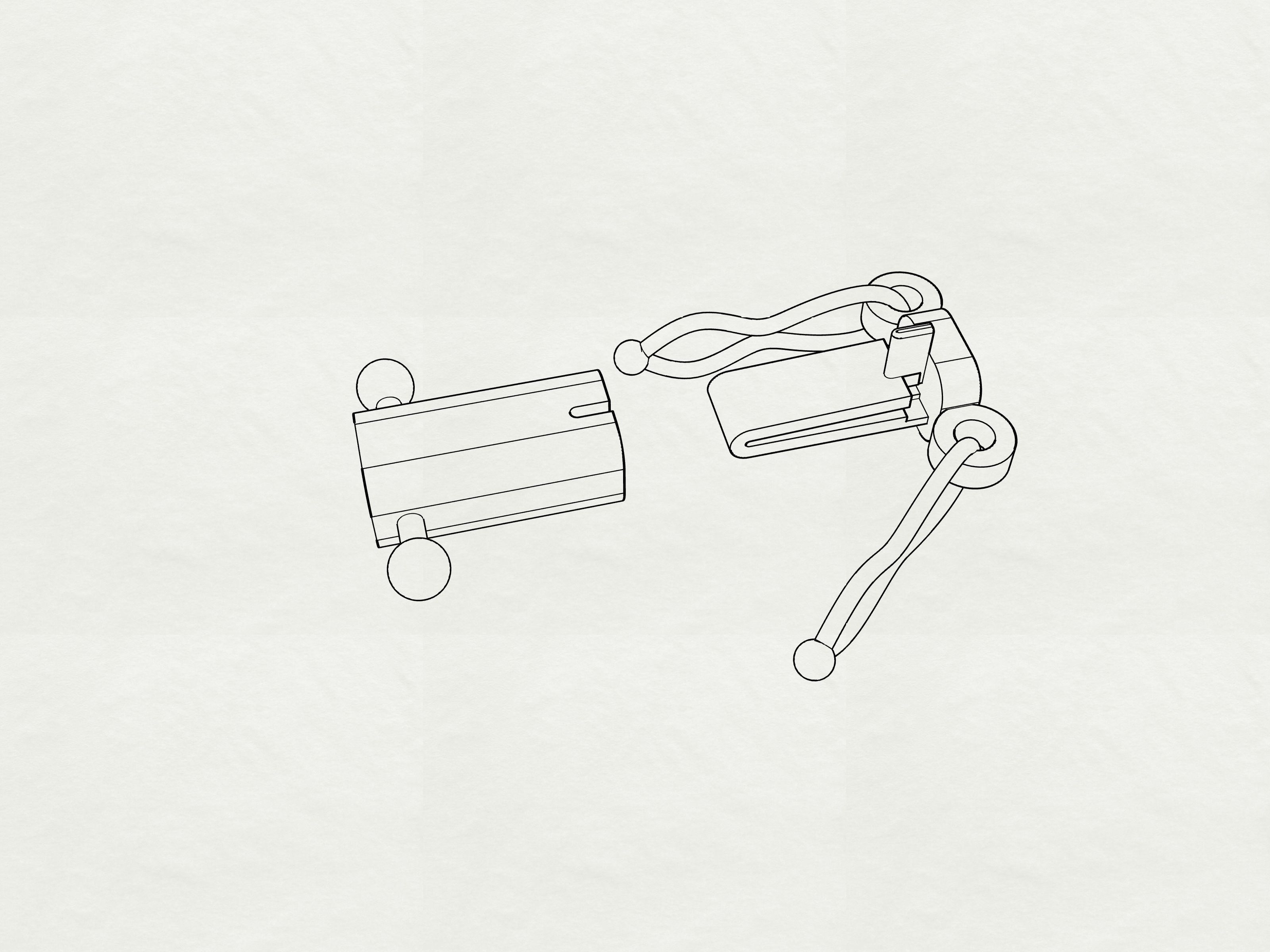 Open Box Clasp Precision 3D Model for Jewelry and Watchmaking 3D print model_6