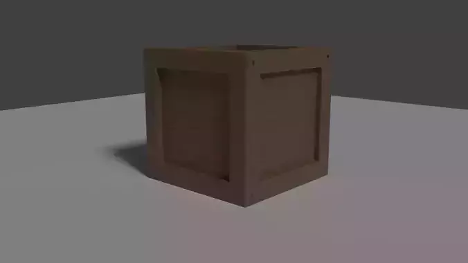 Basic Box Model 3D model