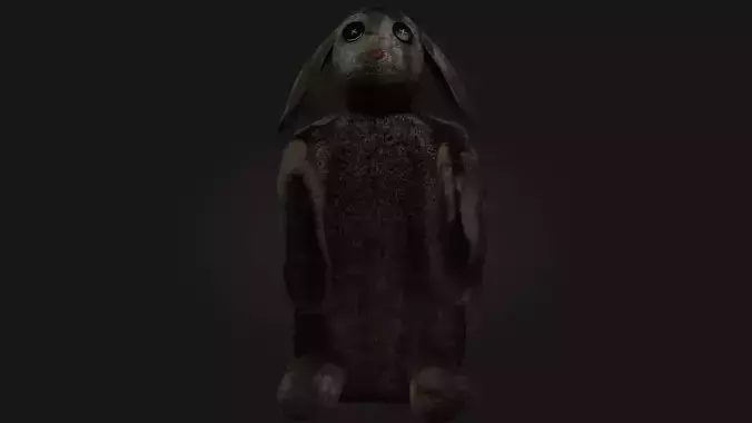Rabbit mascot creepy