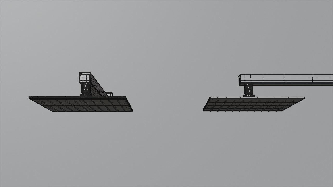 Shower set 3D model_7