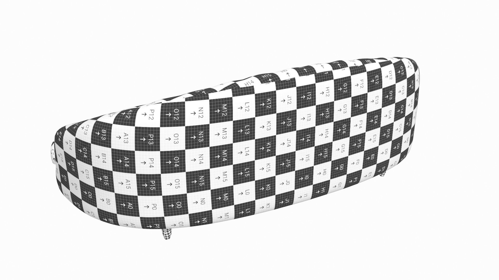 Sofa Tosconova Savon Low-poly 3D model_21