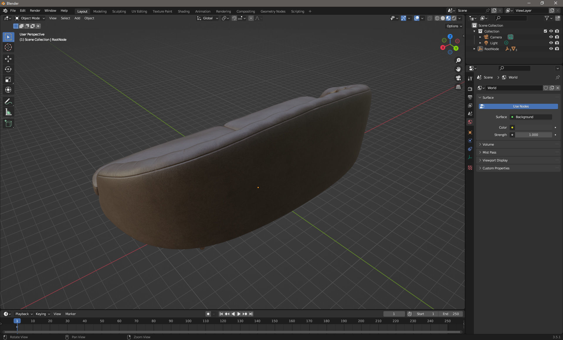 Sofa Tosconova Savon Low-poly 3D model_17