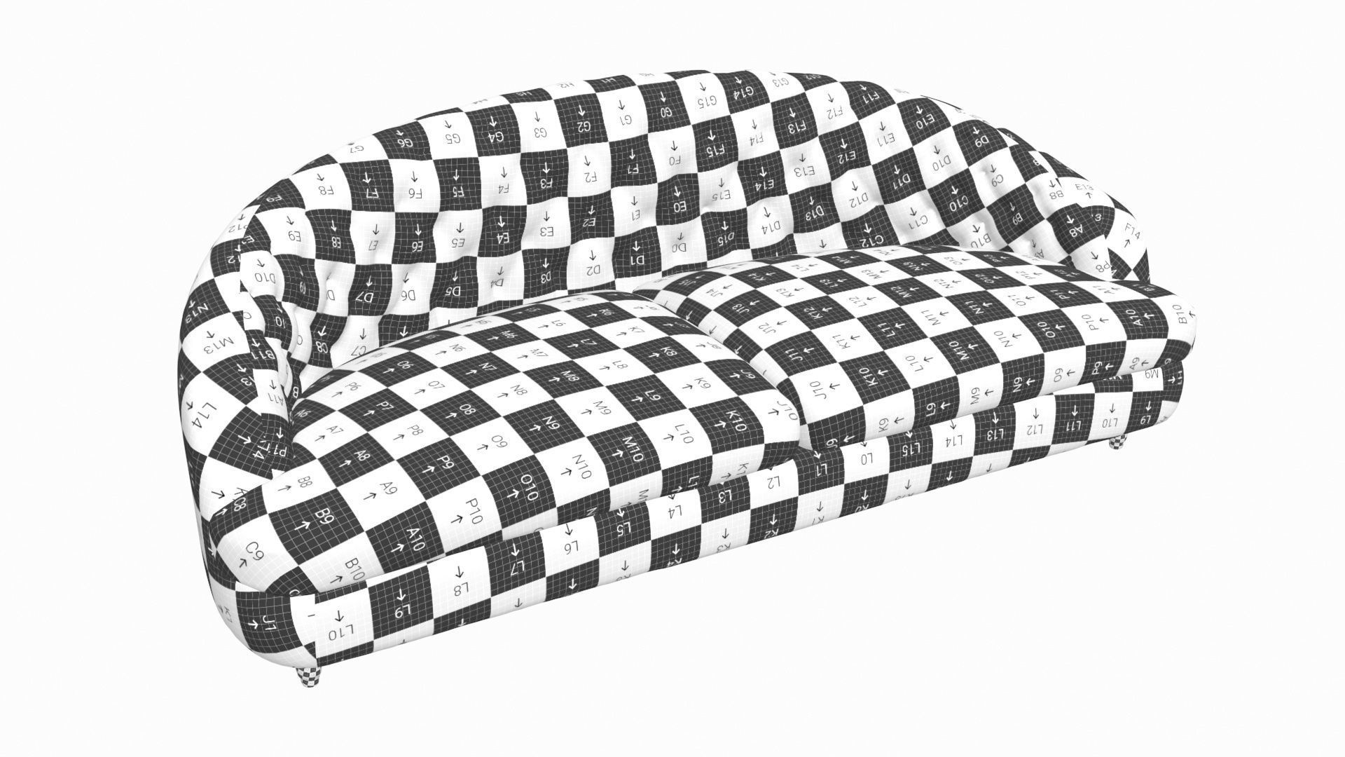 Sofa Tosconova Savon Low-poly 3D model_20