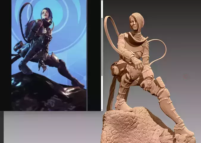 Apex Legends Catalyst 3D print OBJ STL  3D print model