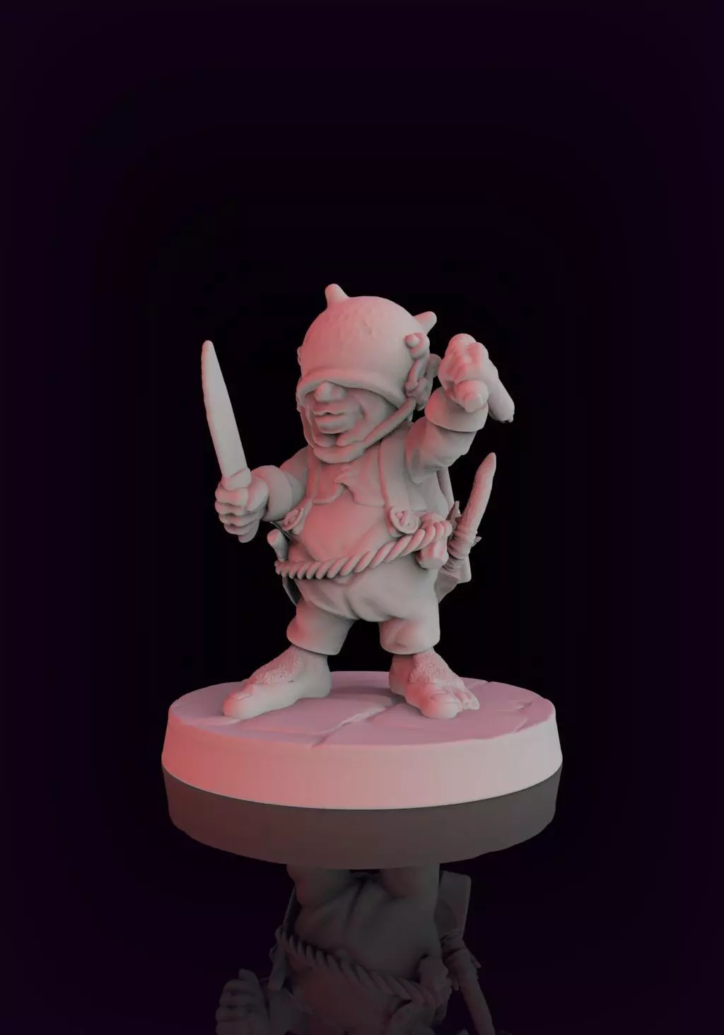 HALFLING COOK 3D print model_0