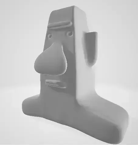 easter island man Free 3D model