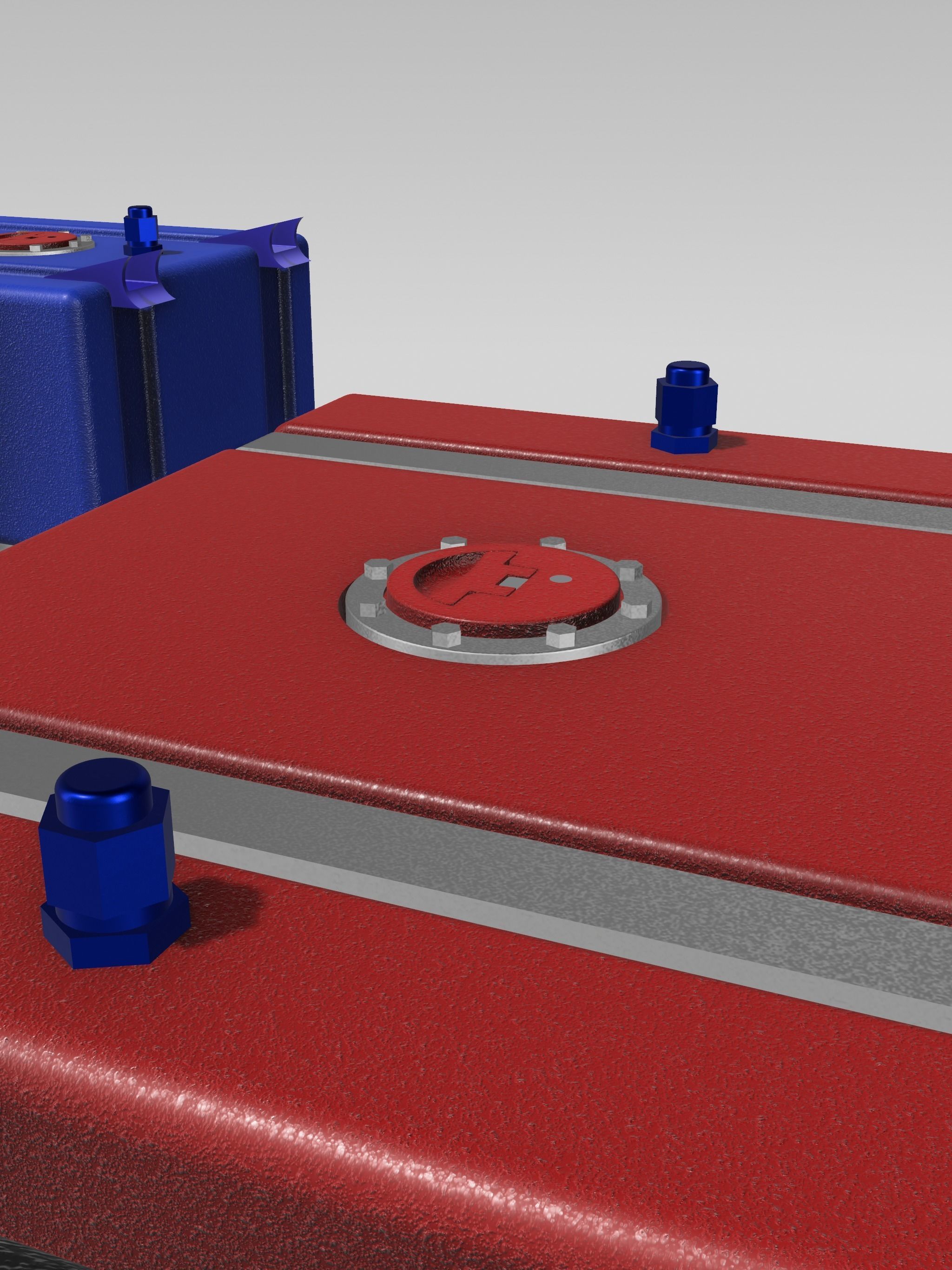 JAZ Fuel Cells x4 styles with options 3D print model_14