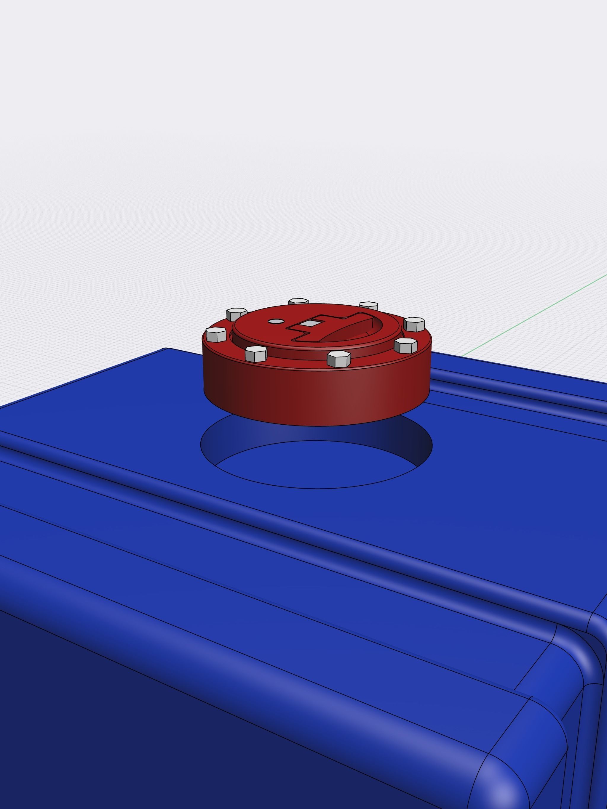 JAZ Fuel Cells x4 styles with options 3D print model_6