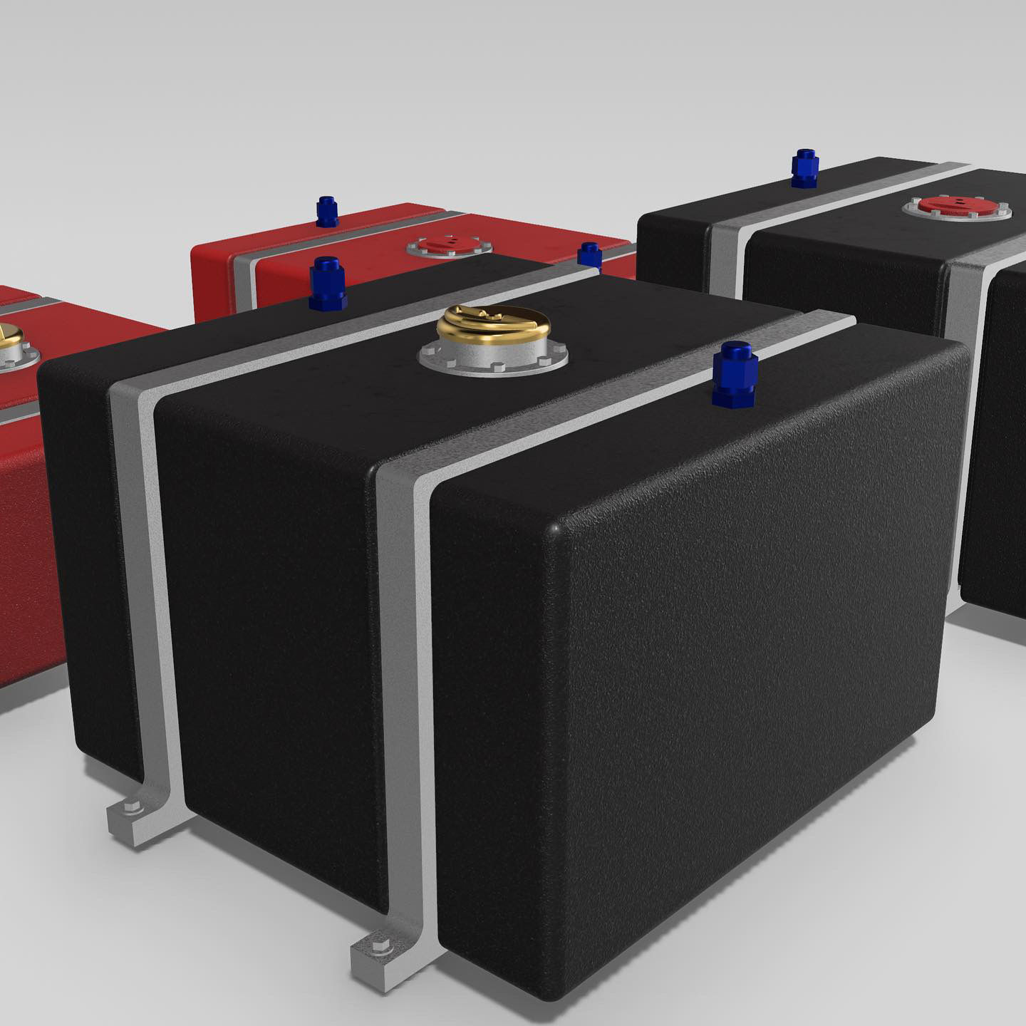 JAZ Fuel Cells x4 styles with options 3D print model_8