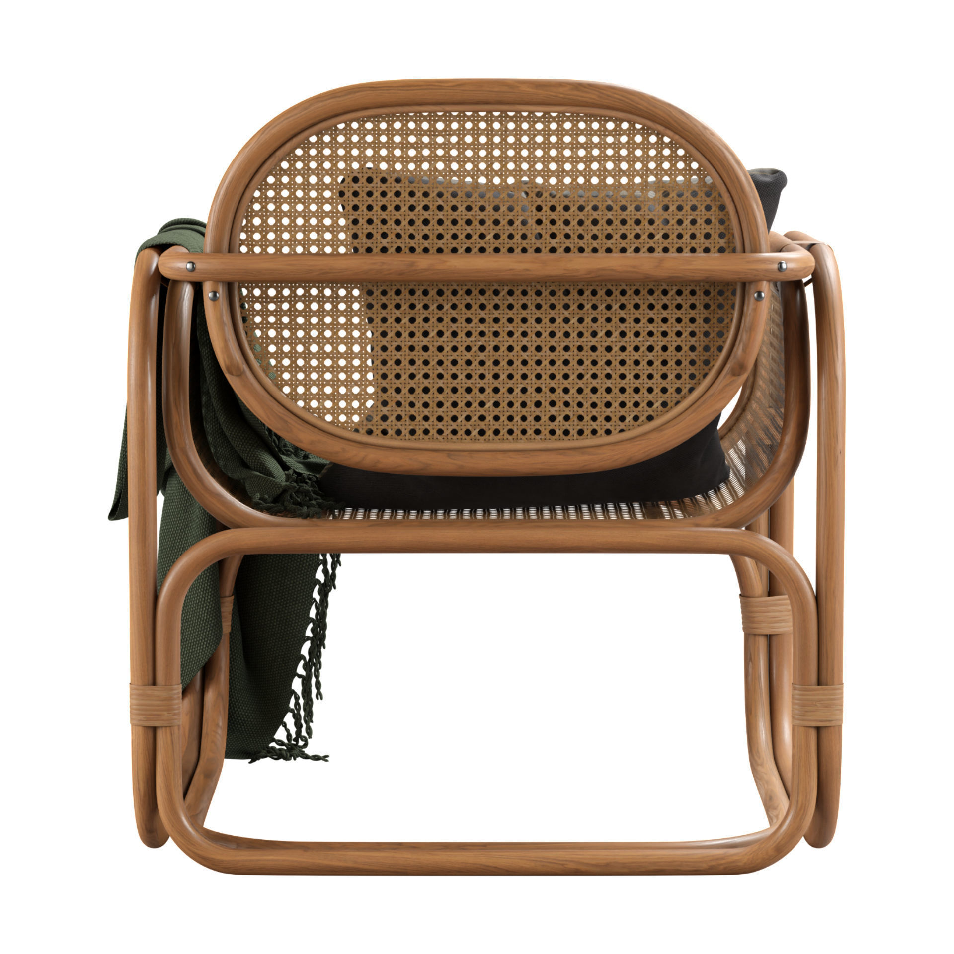 Marte Lounge Chair 3D model_5