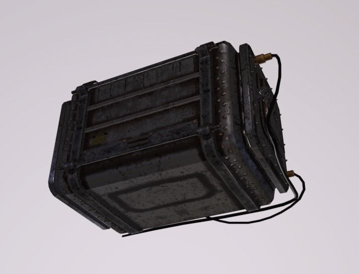 Boiling Machine Low-poly 3D model_5