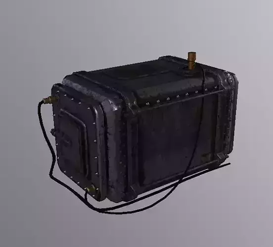 Boiling Machine Low-poly 3D model