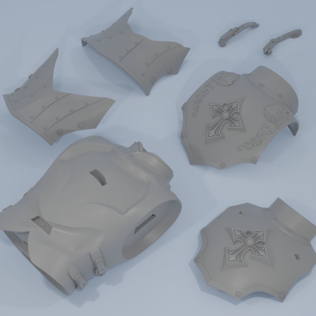 Chess King 3D print model_7