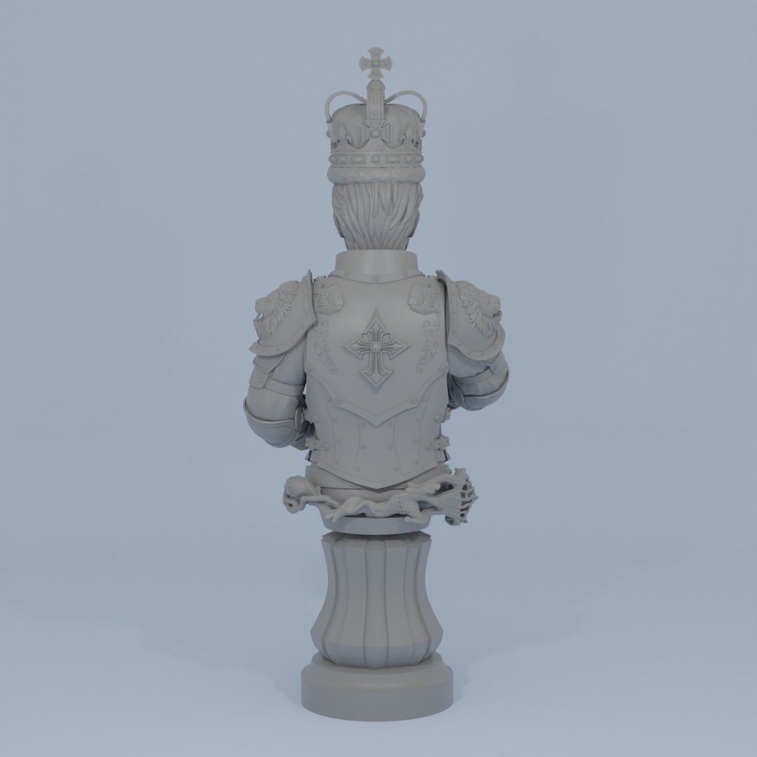Chess King 3D print model_5