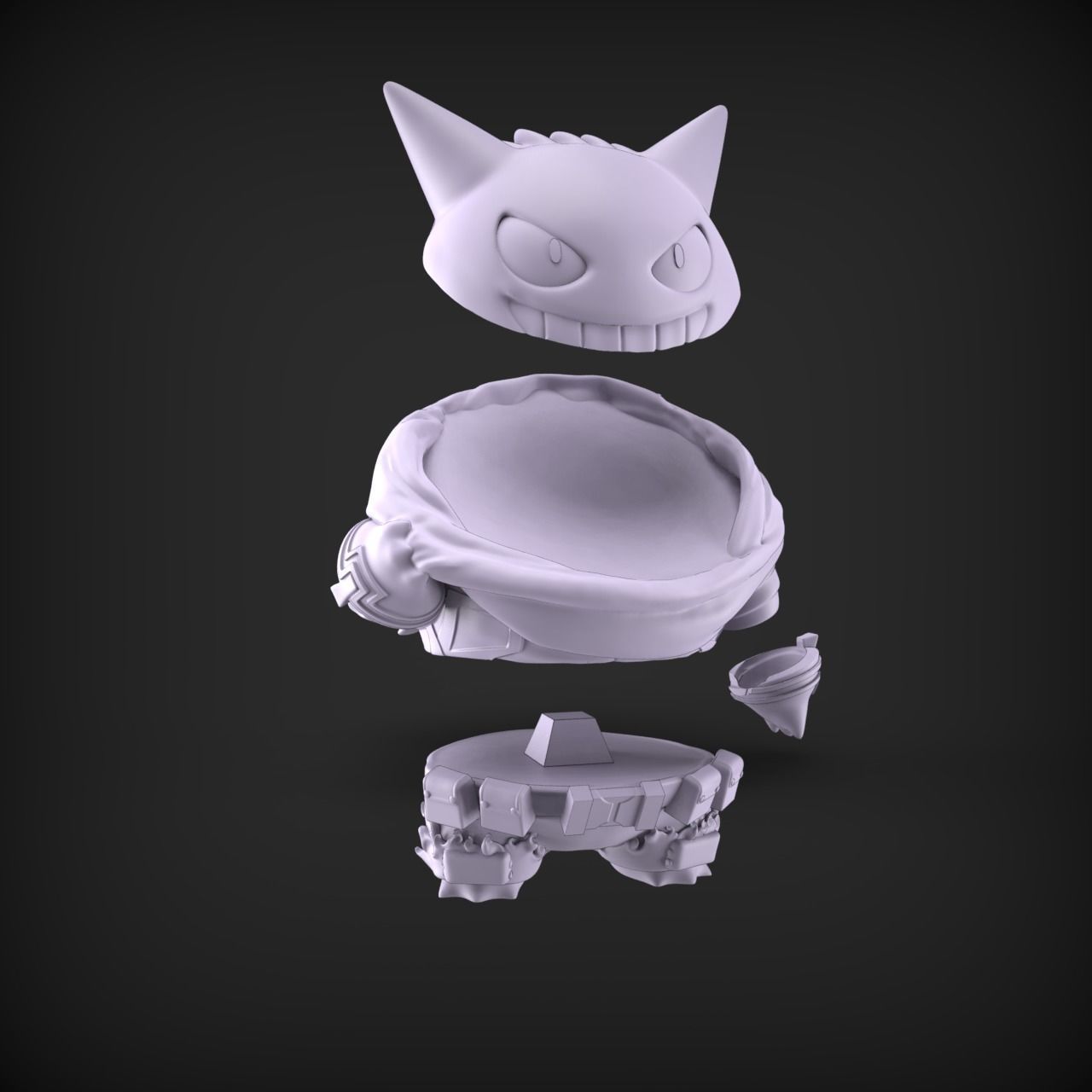 GENGAR MIDORIYA 3D print model_8