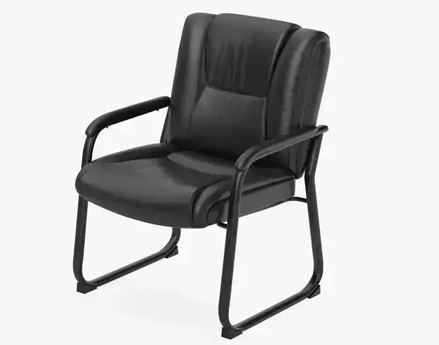 Flash Furniture Reception Chairs Black Leather Soft Side Chairs