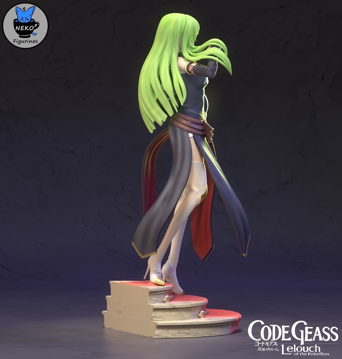 CC - Code-Geass Anime Figurine STL 3D print model_15