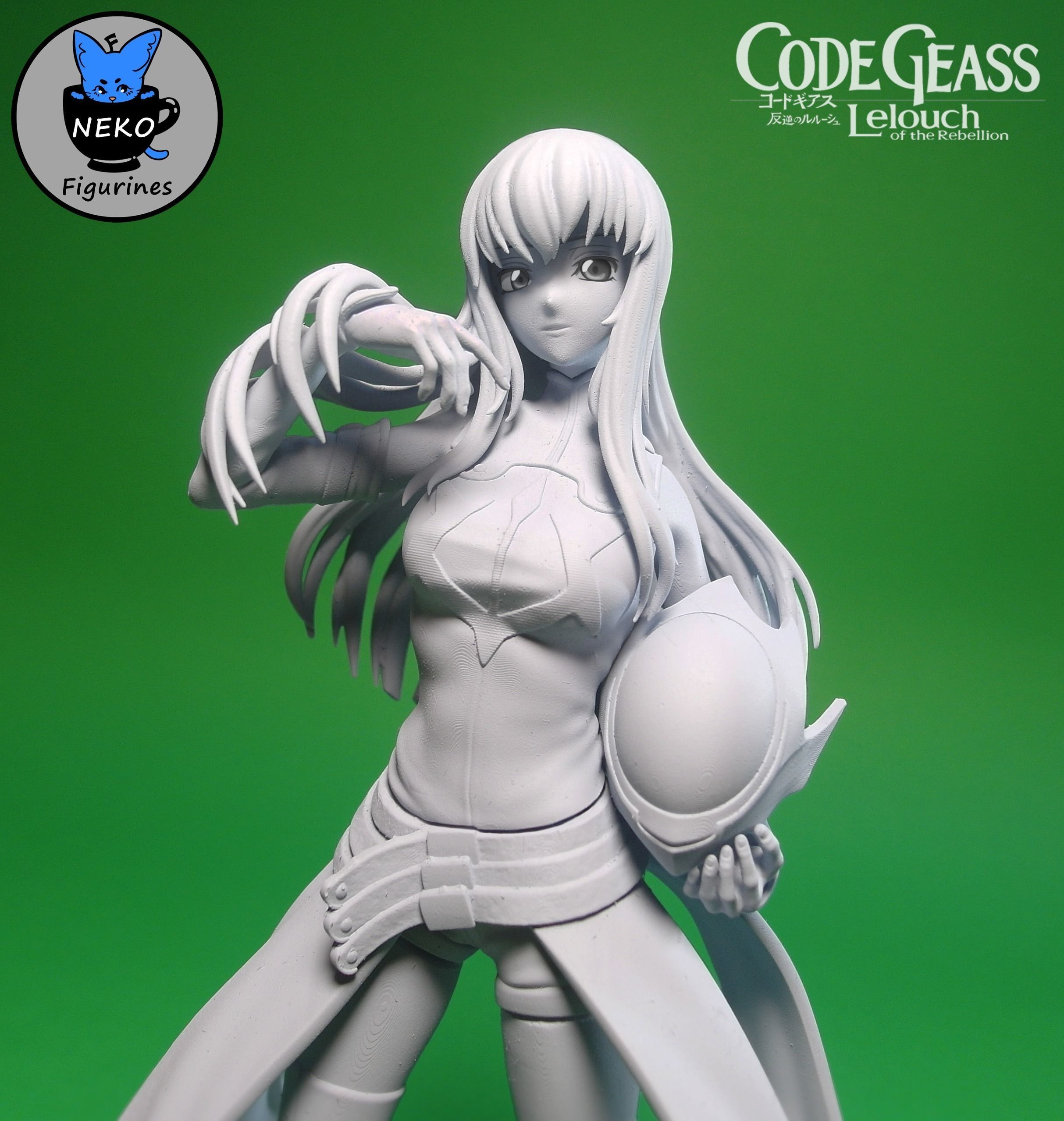 CC - Code-Geass Anime Figurine STL 3D print model_3