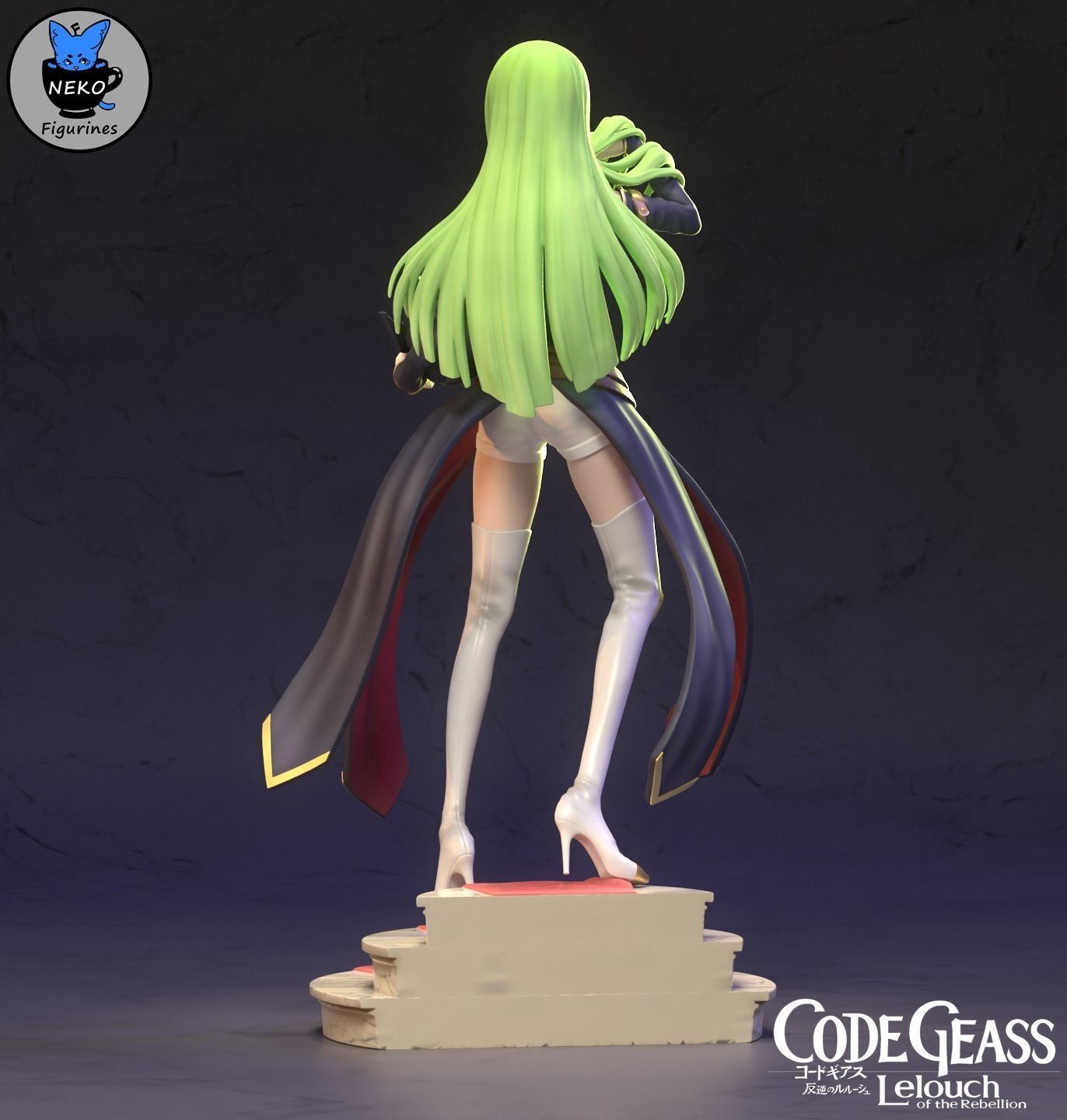 CC - Code-Geass Anime Figurine STL 3D print model_14