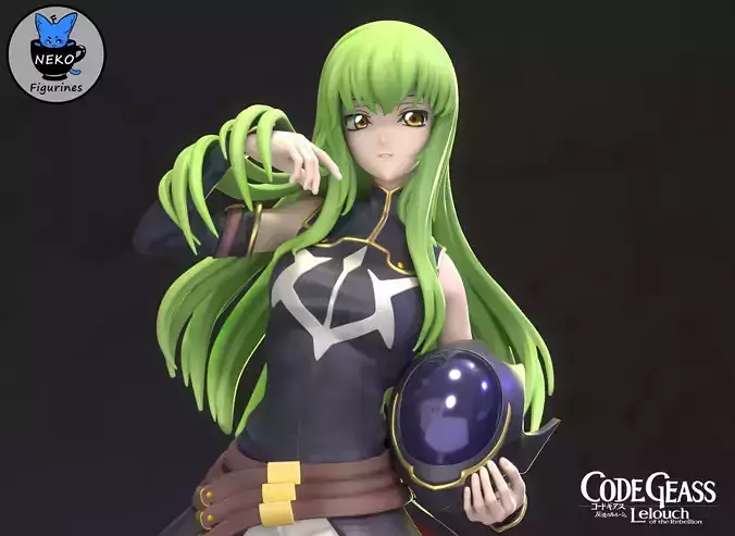 CC - Code-Geass Anime Figurine STL