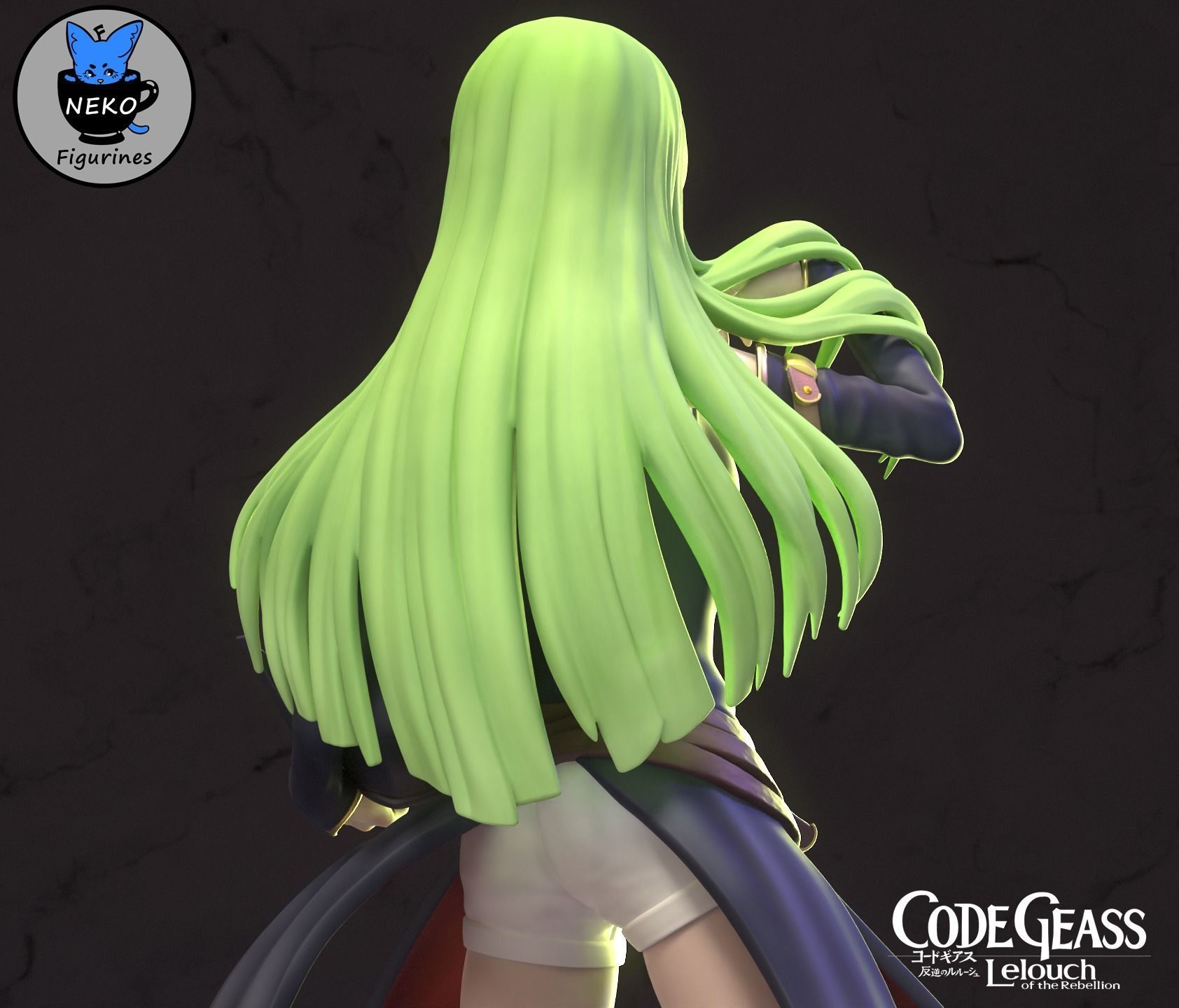 CC - Code-Geass Anime Figurine STL 3D print model_12