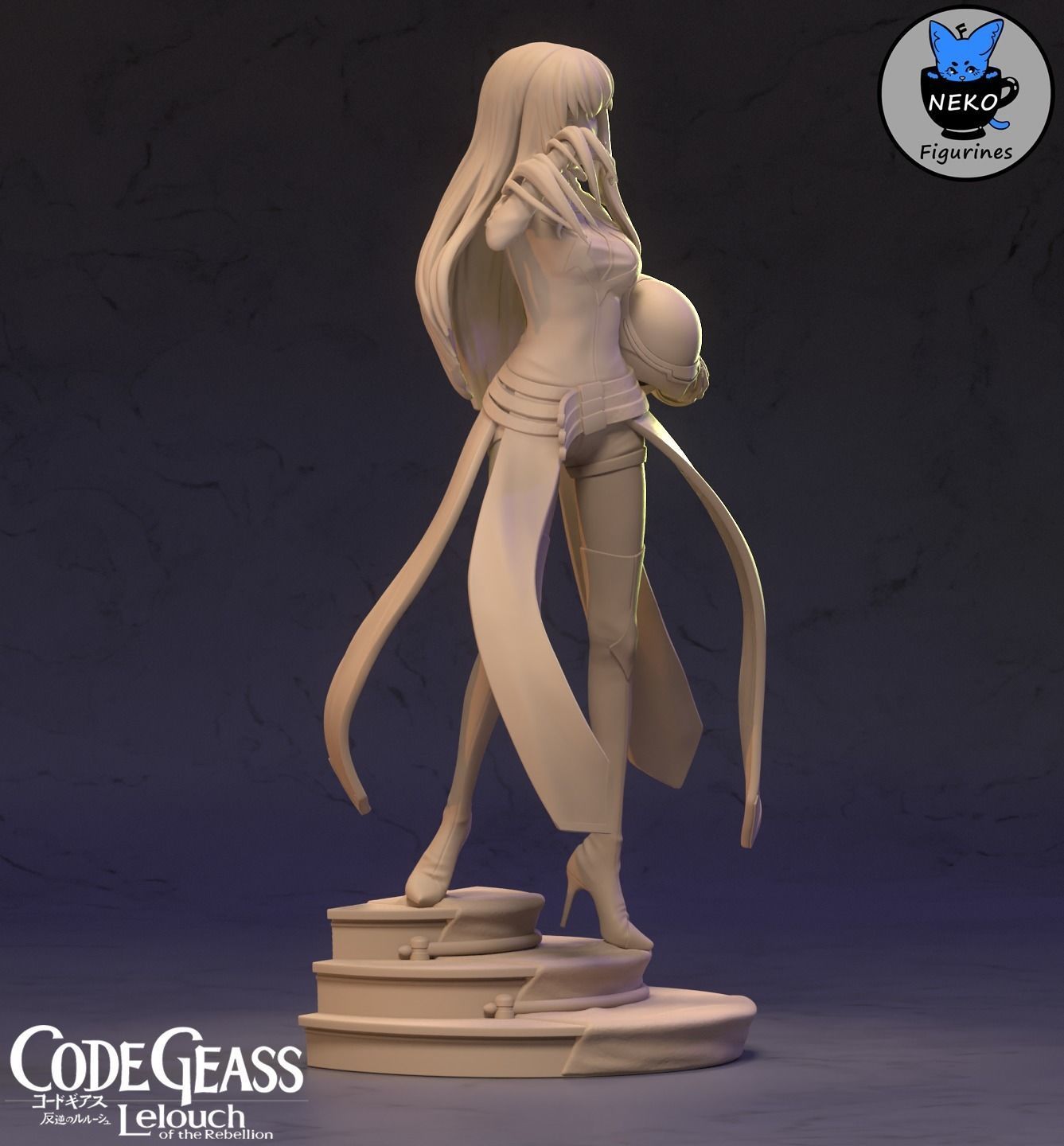 CC - Code-Geass Anime Figurine STL 3D print model_17