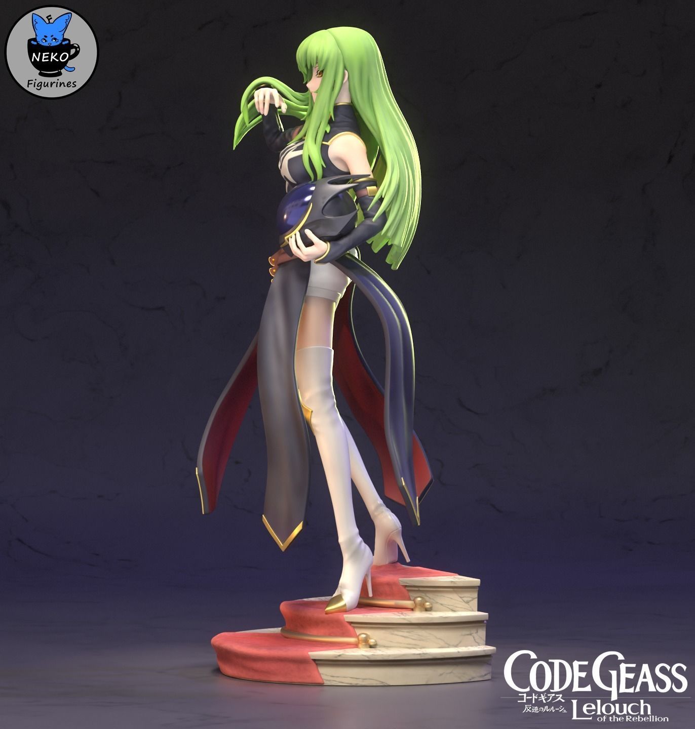 CC - Code-Geass Anime Figurine STL 3D print model_16