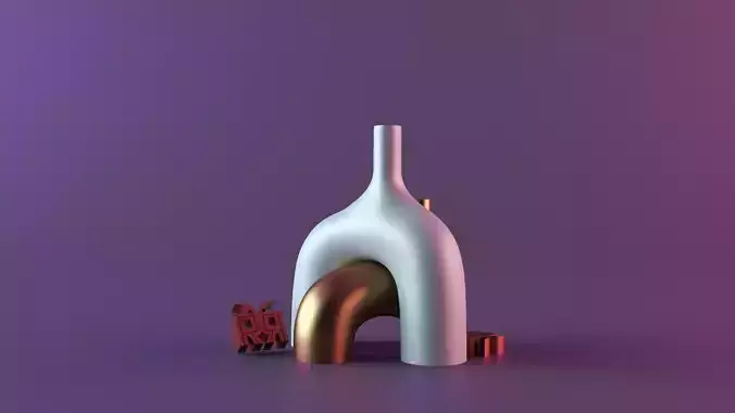 STRETCH VASES 3D print model