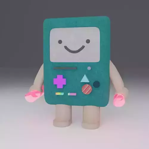 GAME PLAYER Free low-poly 3D model GAME PLAYER Free low-poly 3D model