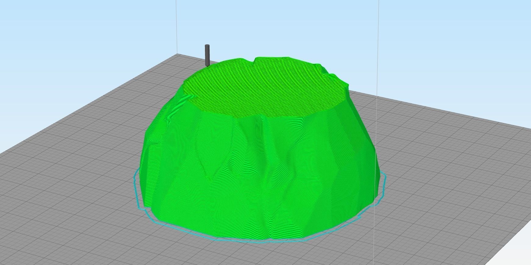 Mountain model 3D print model_8