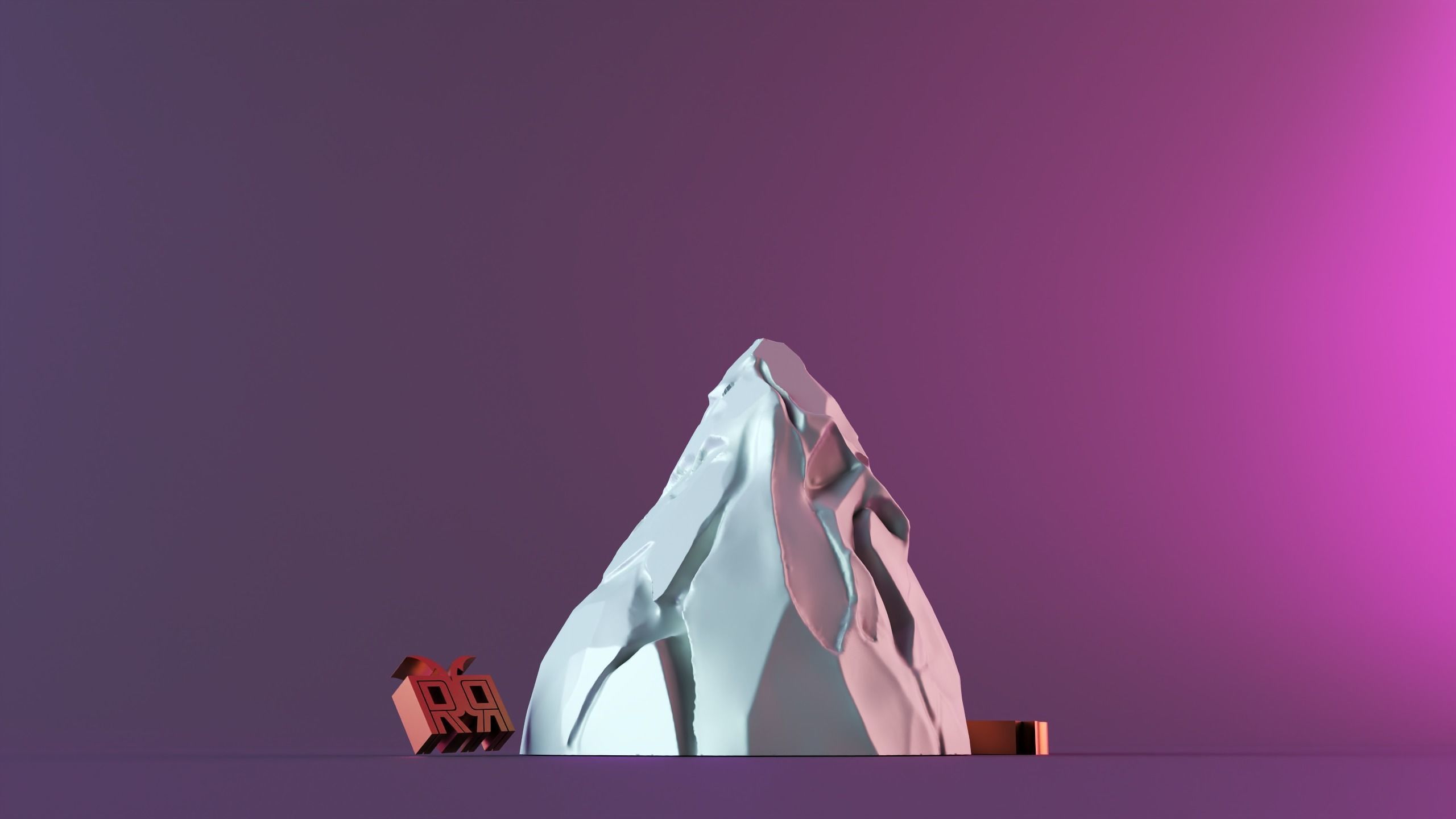 Mountain model 3D print model_5