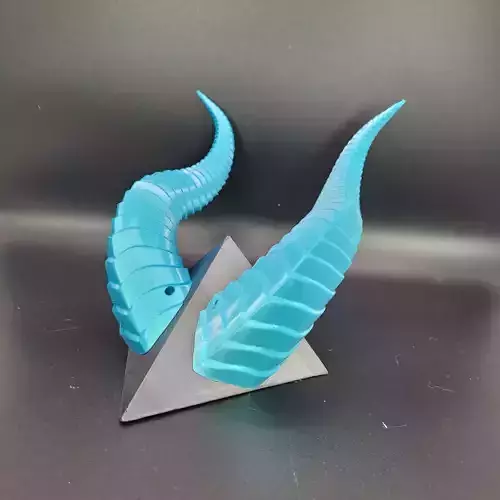 DRAGON COSPLAY AND GAMING HEADSET HORNS 3D print model