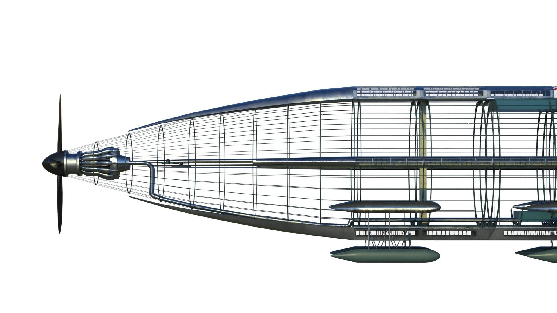 Atoms for peace dirigible 3D model_15