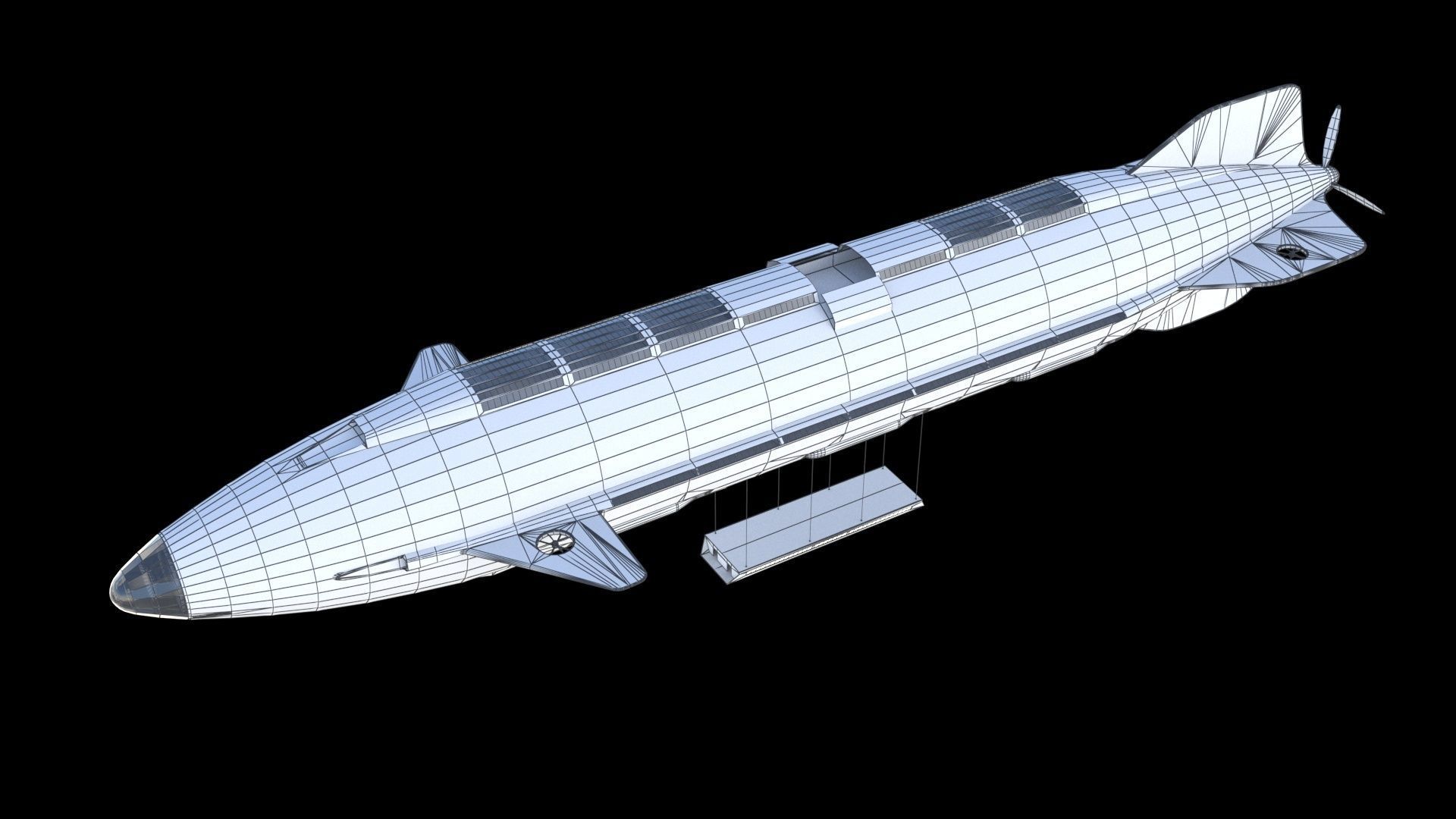 Atoms for peace dirigible 3D model_26