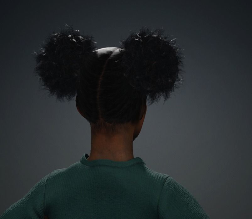 MAYA FEMALE CAHRACTER 3D model 3D model_2