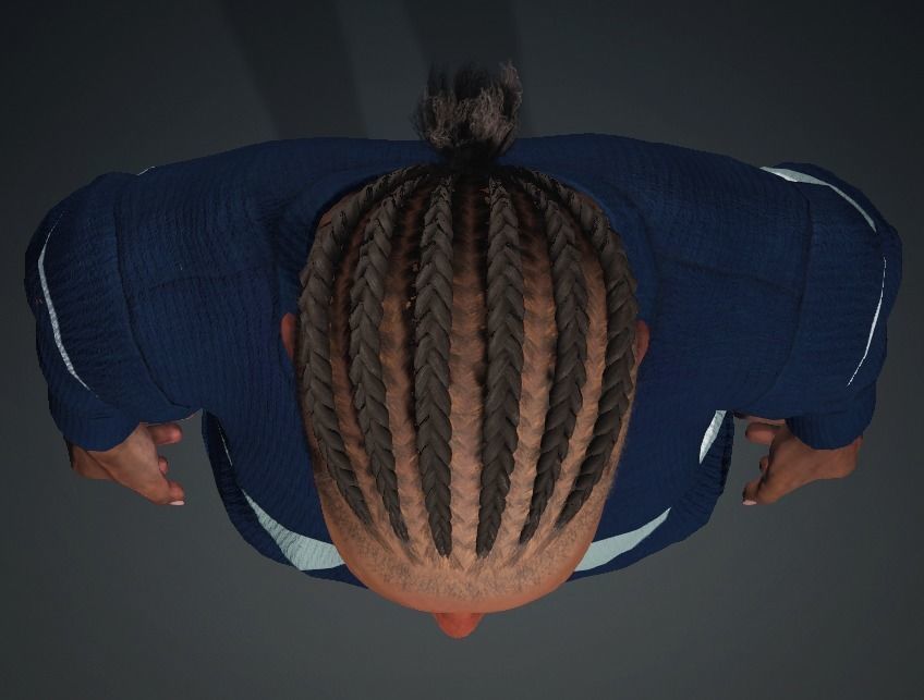 Middle Age Man Alex 3D model 3D model 3D model_3