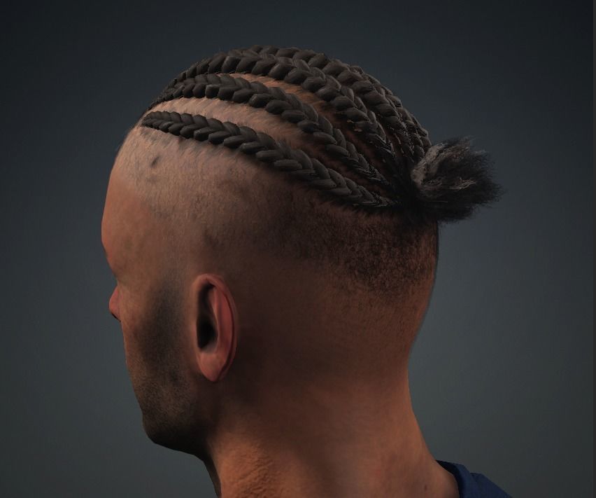 Middle Age Man Alex 3D model 3D model 3D model_1